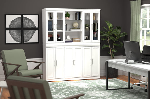 Modular Storage Shelf Unit with 3 Adjustable Shelves