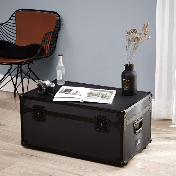DormCo VIN Armored Trunks - Black with Black Trim