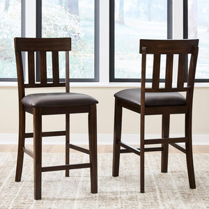 Upholstered Counter Height Bar Stool Set of 2