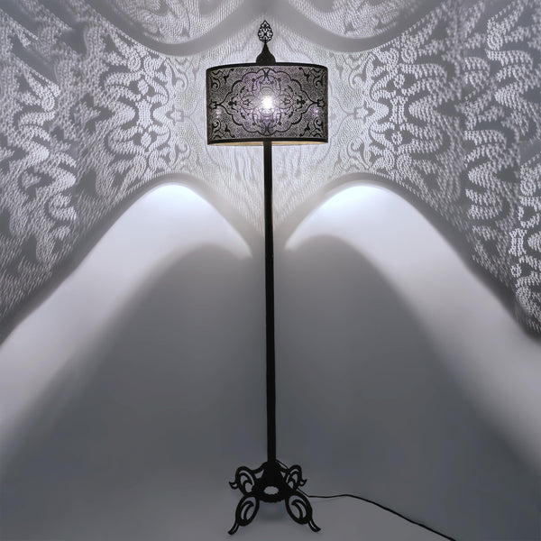 Vintage Moroccan Turkish Floor Lamp