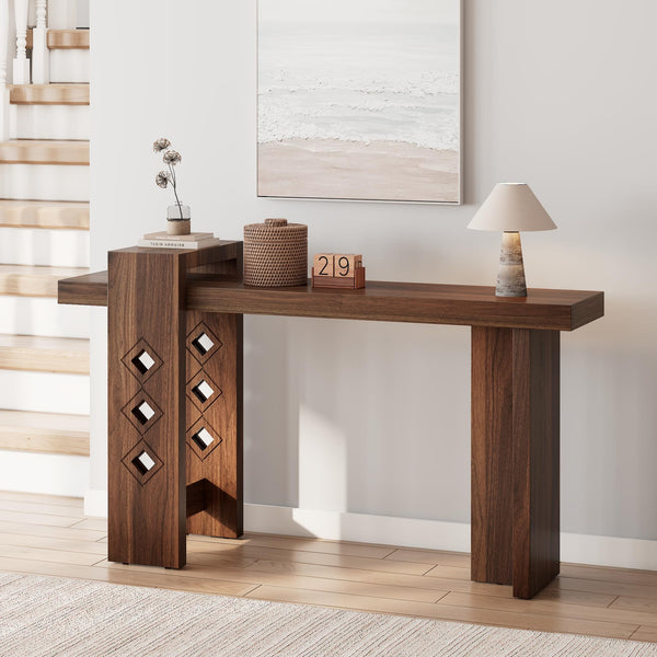 Modern Floating Console Table – 63 Inch
