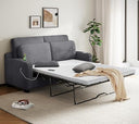 Pull Out Sofa Bed Convertible Loveseat Sleeper with Memory Foam - Queen Size