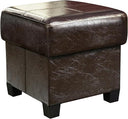 Foldable Storage Ottoman with Hidden Storage