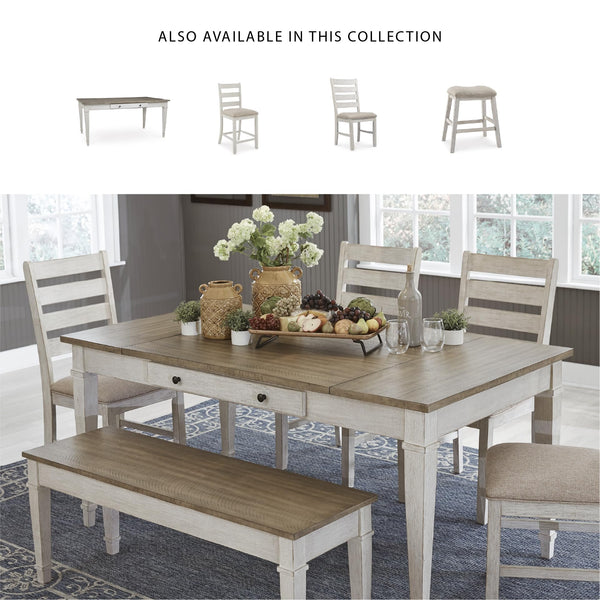 Farmhouse Rectangular Dining Table with Storage