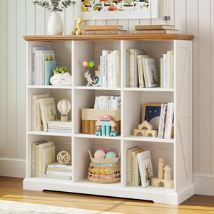 9-Cube Storage Organizer Bookshelf