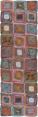 Handmade Braided Jute Runner Rug – 2'6" x 24'