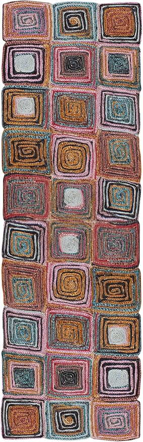 Handmade Braided Jute Runner Rug – 2'6" x 24'