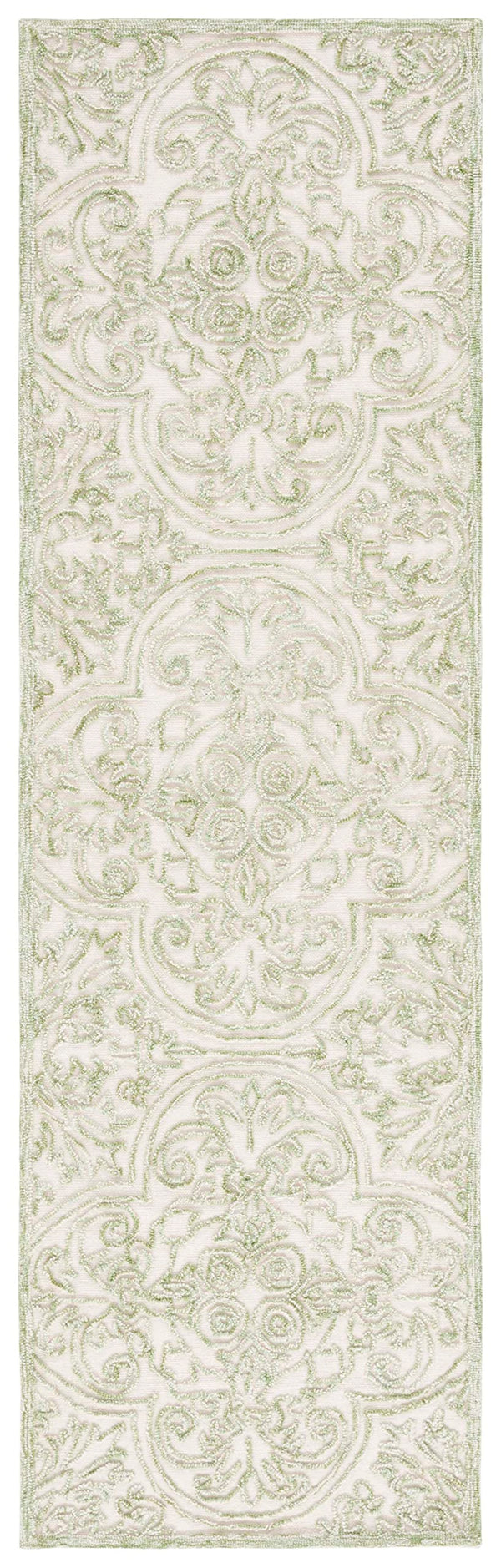 Hand-Tufted Wool & Cotton Runner Rug 2'3" x 10'