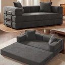 78" Convertible Sofa Bed – 5-in-1 Futon Couch, Corduroy, No Assembly