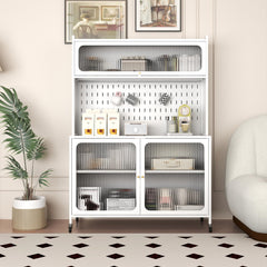 Kitchen Baker's Rack with Flip Door Cabinet