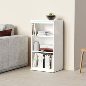 Modular Storage Shelf Unit with 3 Adjustable Shelves