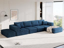 Oversized Modular Sectional Sofa Bed with Extra Deep Seat