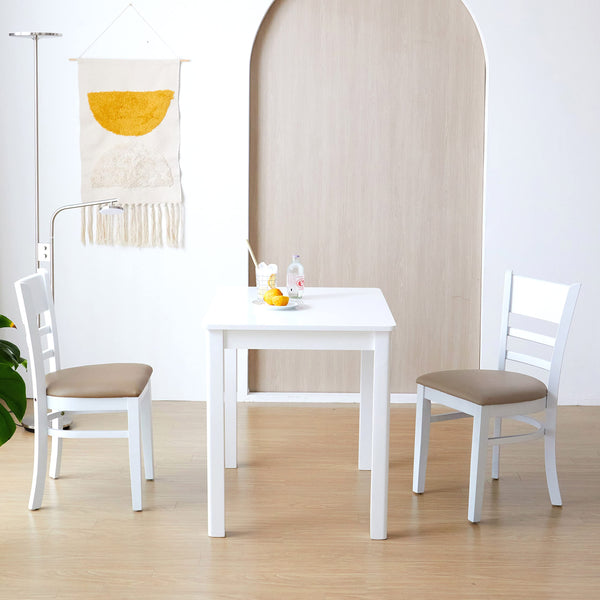 Ladder Back Dining Chairs Set of 2