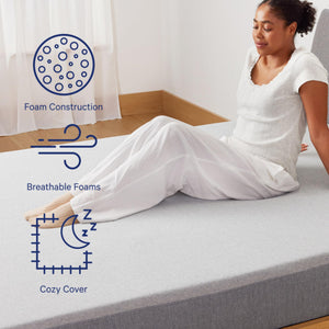Memory Foam Mattress – Medium Feel, Cooling, Motion Isolation