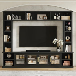 95" Wall Unit Entertainment Center for TVs up to 80"