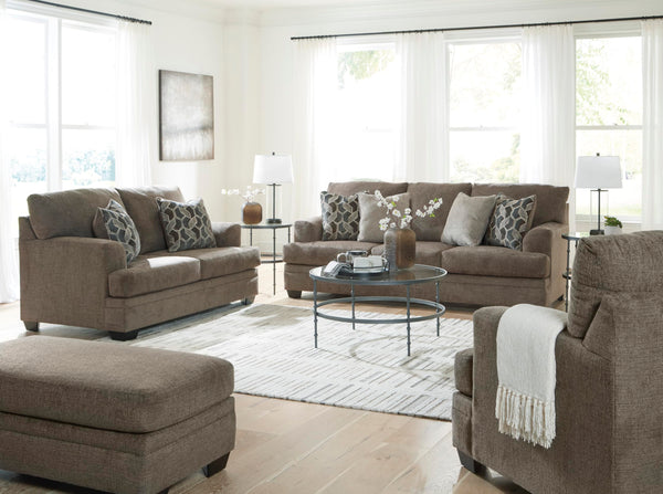 Contemporary Upholstered Rectangular Ottoman