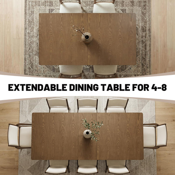 Extendable Rectangular Dining Table