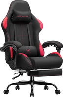 Fabric Gaming Chair with Pocket Spring Cushion