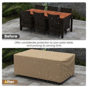 Waterproof Patio Table & Chair Set Cover with Air Vent