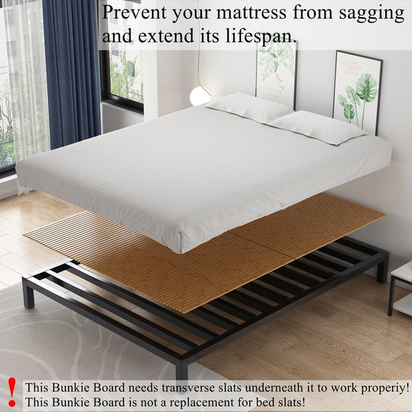 Natural Bamboo Bunkie Board – Queen, Full & King