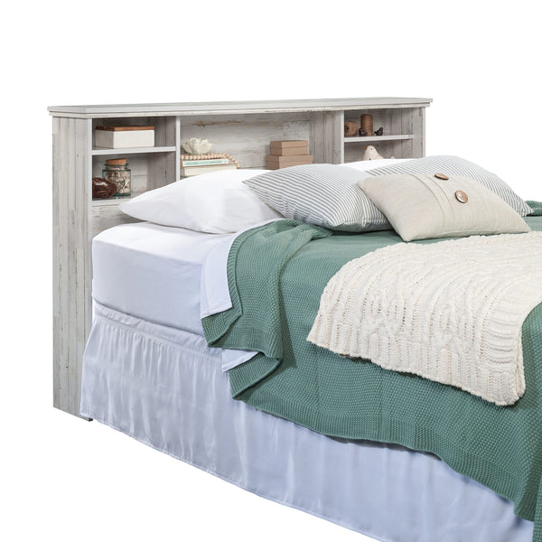 Full/Queen Bookcase Headboard with Adjustable Shelves