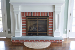 Wool Hearth Rug – Semicircular Fireplace Rug