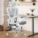 Ergonomic Mesh High Back Office Chair with Lumbar Support & Flip-Up Armrests