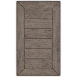Farmhouse Chairside End Table with Charging Station and Drawer