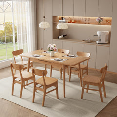 Solid Wood Extendable Dining Table