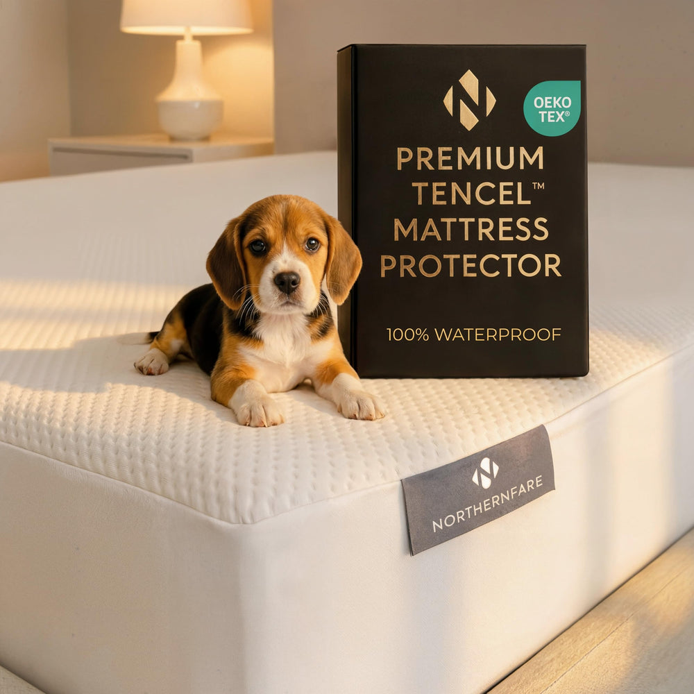 Waterproof Cooling Mattress Protector – Tencel, Deep Pocket, Queen & King
