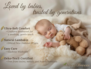 New Zealand Lambskin Baby Sheepskin Rug
