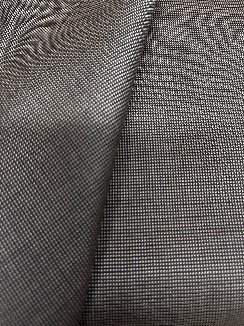 Merino Wool Suiting Fabric – Tan Khaki & Light Brown Micro Check