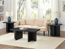 3-Piece Coffee Table Set with Two End Tables