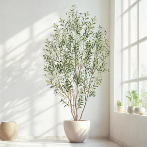 Artificial Olive Tree with Realistic Leaves & Olives