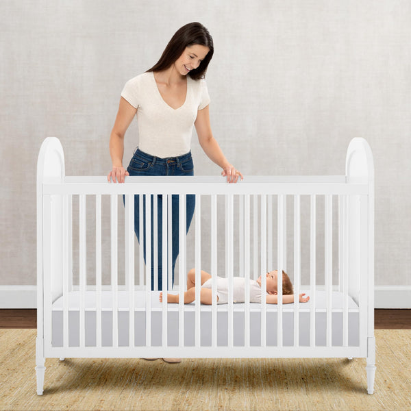 Firm Fiber Core Crib & Toddler Mattress – Dual Sided, Waterproof, GREENGUARD Gold Certified