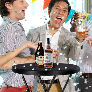 Round Folding Cocktail Bar Table – High Top Indoor Outdoor