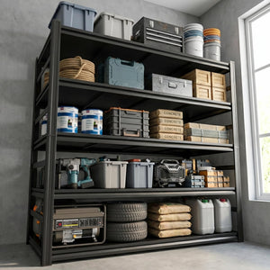Heavy Duty 5-Tier Metal Storage Shelving Unit