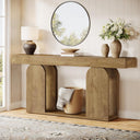 70.9-Inch Extra Long Sofa Console Table with Storage Shelf