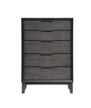 6-Piece King Bedroom Set – Bed, Dresser, Mirror, Chest & 2 Nightstands