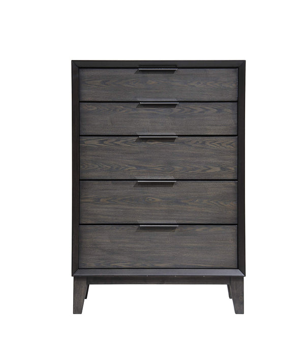 6-Piece King Bedroom Set – Bed, Dresser, Mirror, Chest & 2 Nightstands