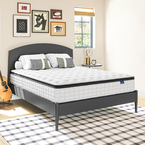 Twin XL Hybrid Pocket Spring Mattress – 10 & 12 Inch, Medium Firm