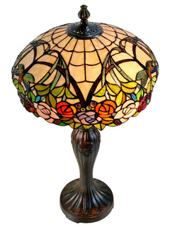 Zenia Rose Tiffany Table Lamp
