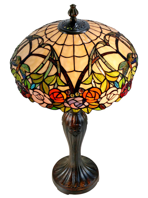 Zenia Rose Tiffany Table Lamp