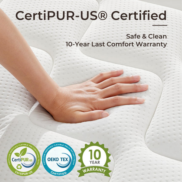 Full Hybrid Mattress in a Box – Pocket Spring & Memory Foam