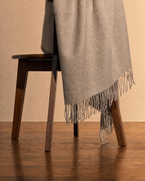 Baby Alpaca Throw Blanket