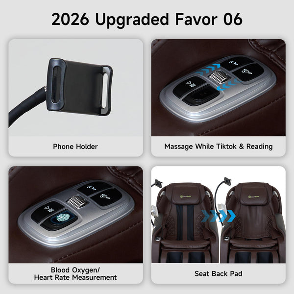 Zero Gravity 3D SL-Track Full Body Massage Chair Recliner