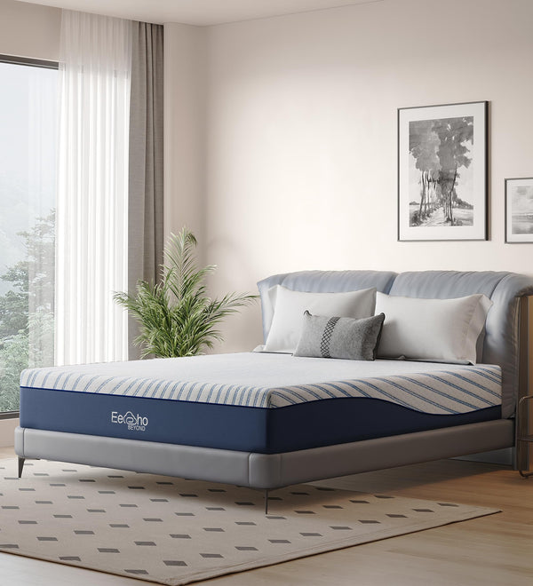 Queen Gel Memory Foam Mattress 12 Inch – Medium Firm, Cooling, Fiberglass Free