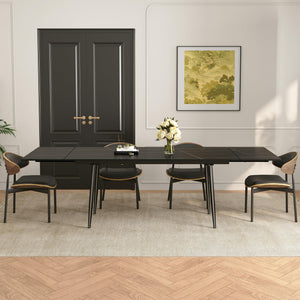 Extendable Sintered Stone Dining Table for 6–10 Seats