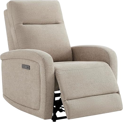 Power Recliner Chair with Zero Wall Design & USB Charging