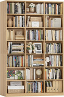 86" Tall 21-Cube Bookshelf – 7-Tier Open Storage Bookcase